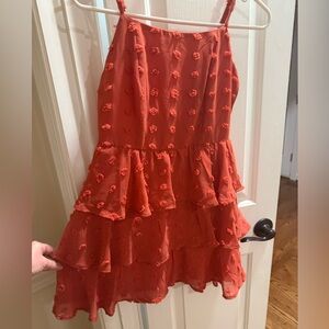 Ruffled Sleeveless Dress